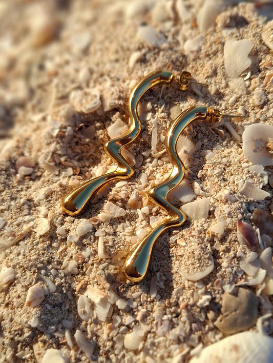 Aretes Gota Larga