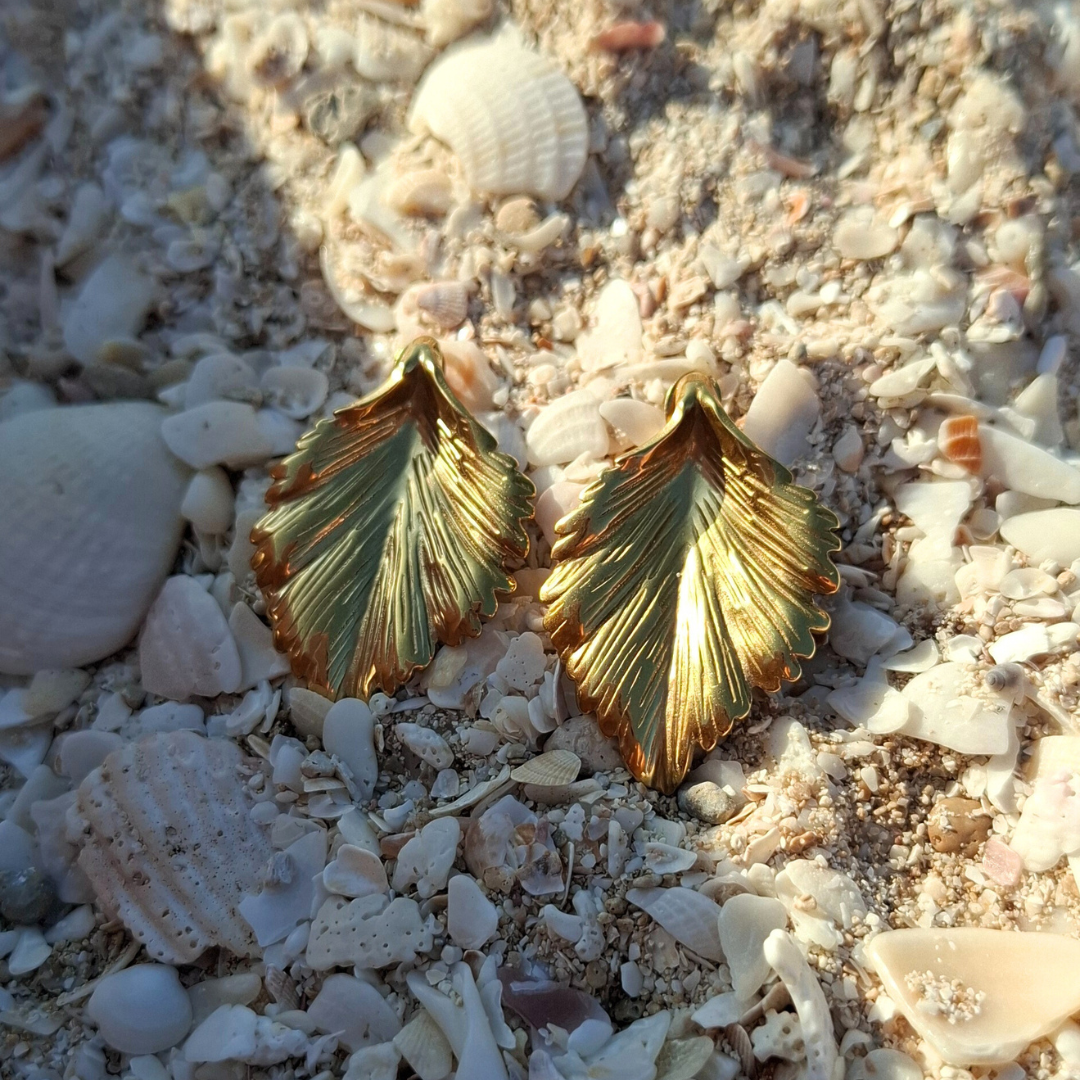 Aretes Hoja