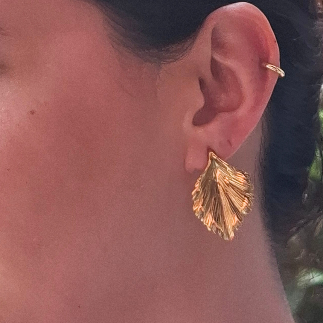 Aretes Hoja