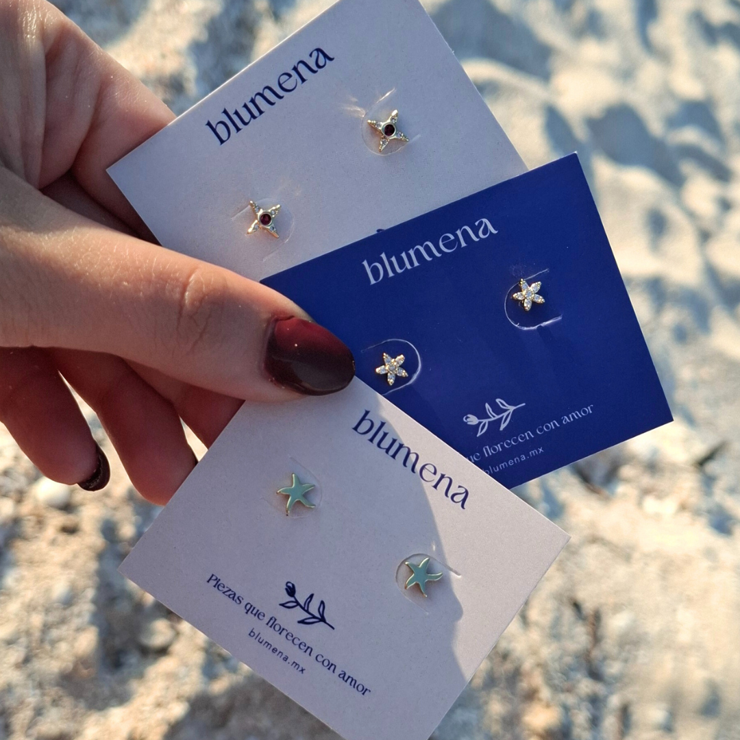 Broquel Flor Zirconia