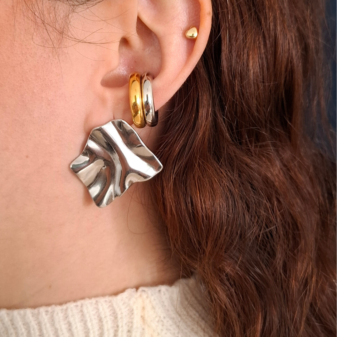 Aretes Hoja